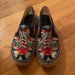 Johnny Was Embroidered Espadrilles